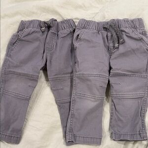 Cat & Jack Light Gray Cargo Pants